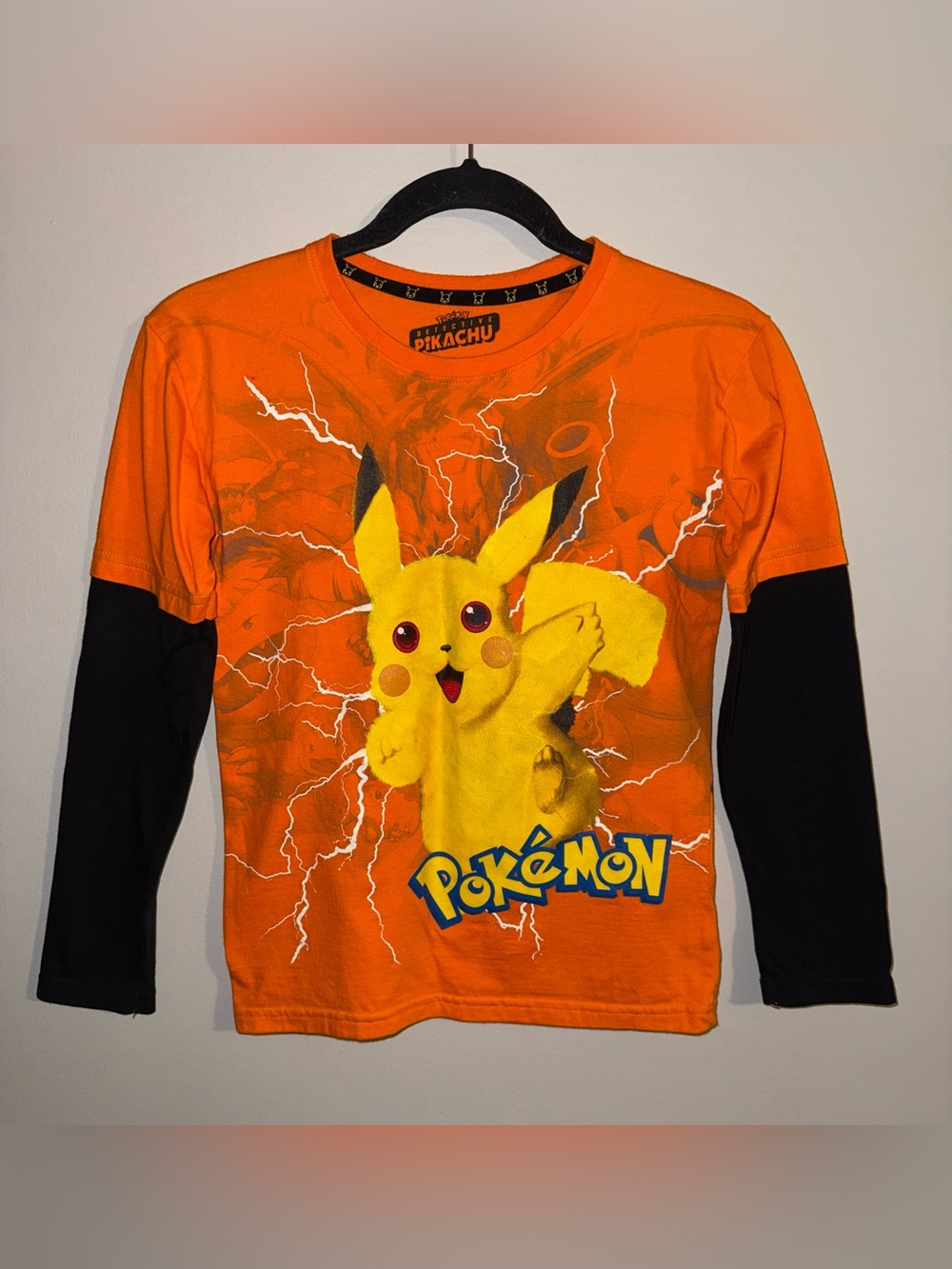 Pokémon boys tee long sleeve sz 10✨